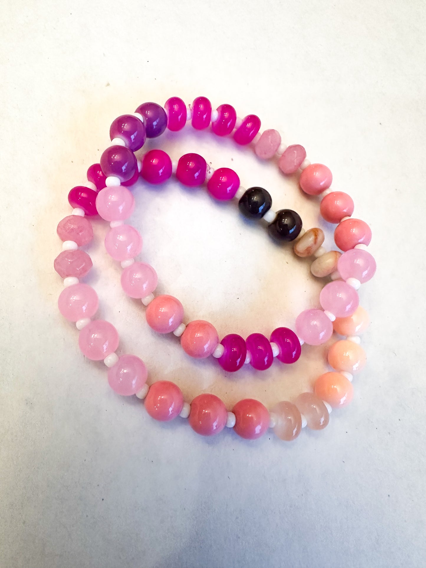 Pretty In Pink Bracelet Set