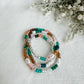 Color Block Stretch Bracelet Set