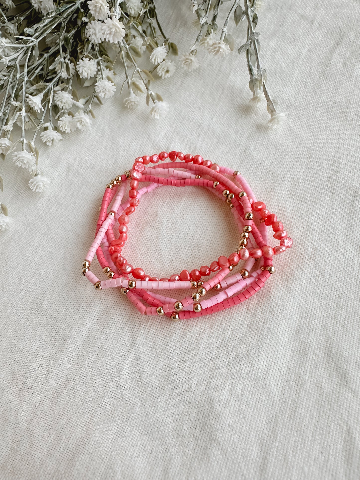 Favorite Pink Bracelet Set