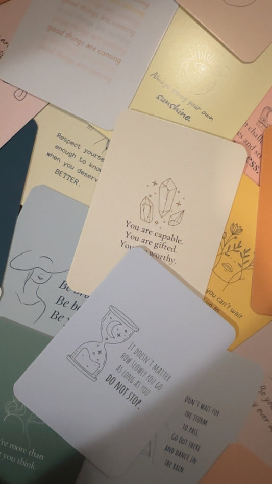 Affirmation cards