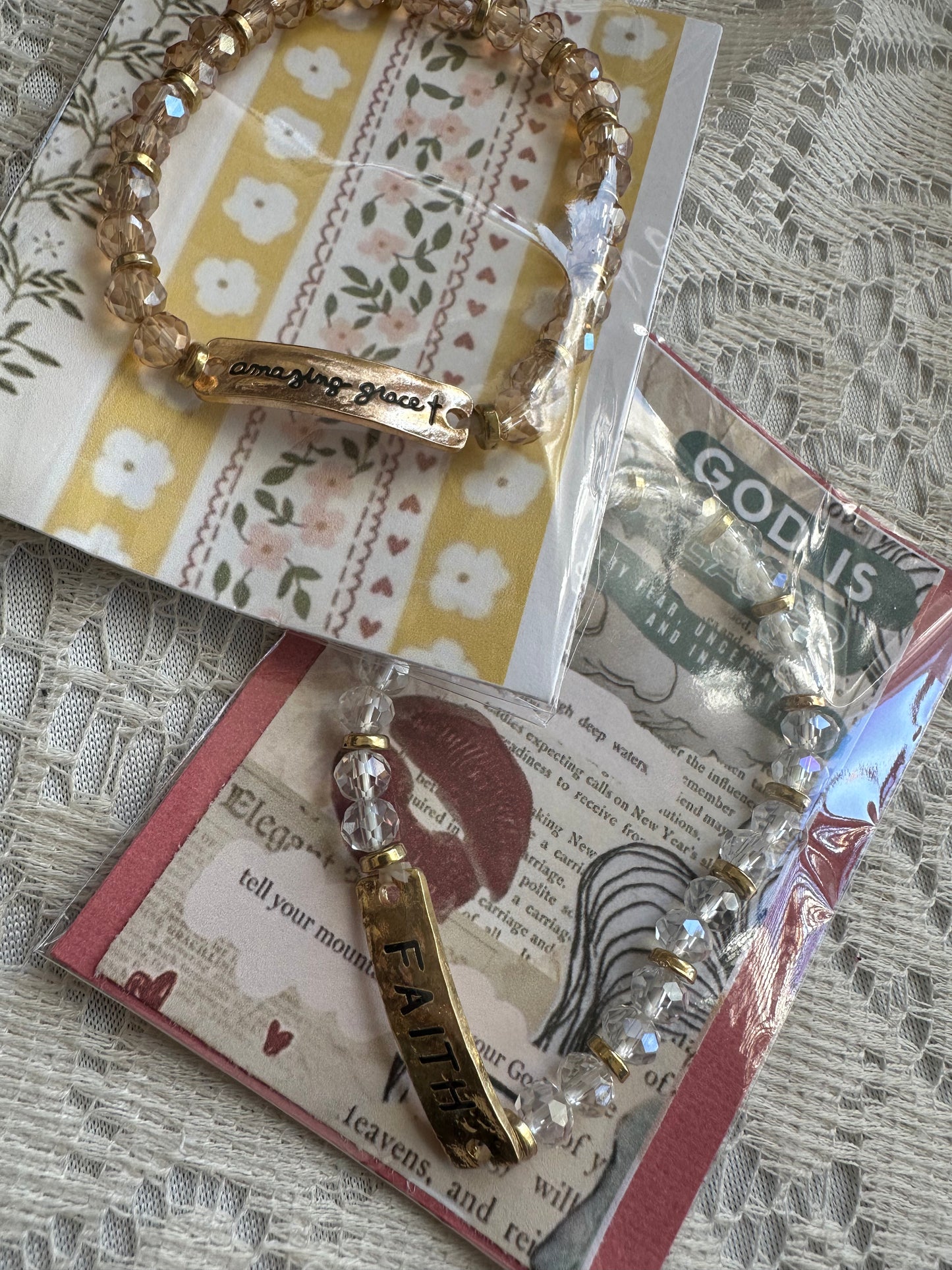 Faith / Amazing Grace Bracelet