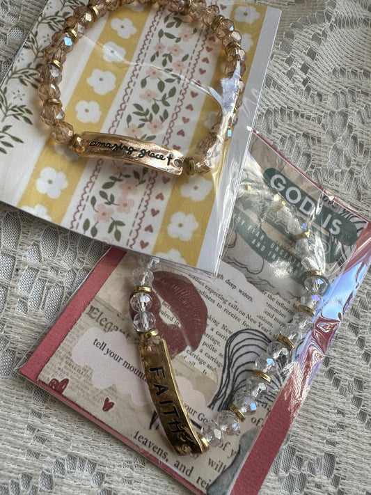 Faith / Amazing Grace Bracelet