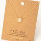 Paw Print Pave Necklace