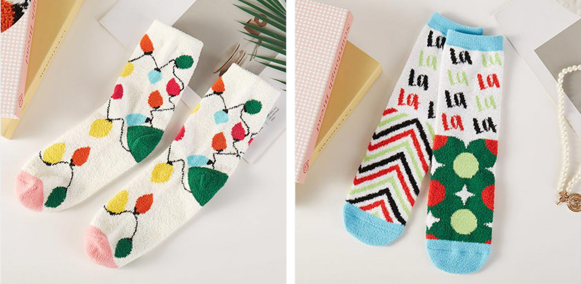 Fuzzy Socks Gift Box