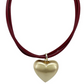 Puffy Heart Necklace