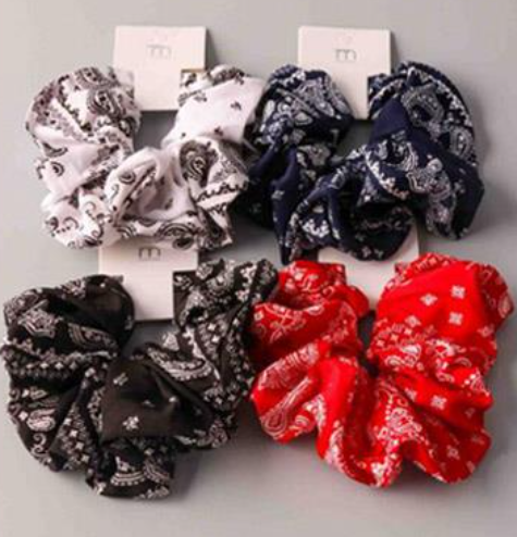 Bandana Scrunchie