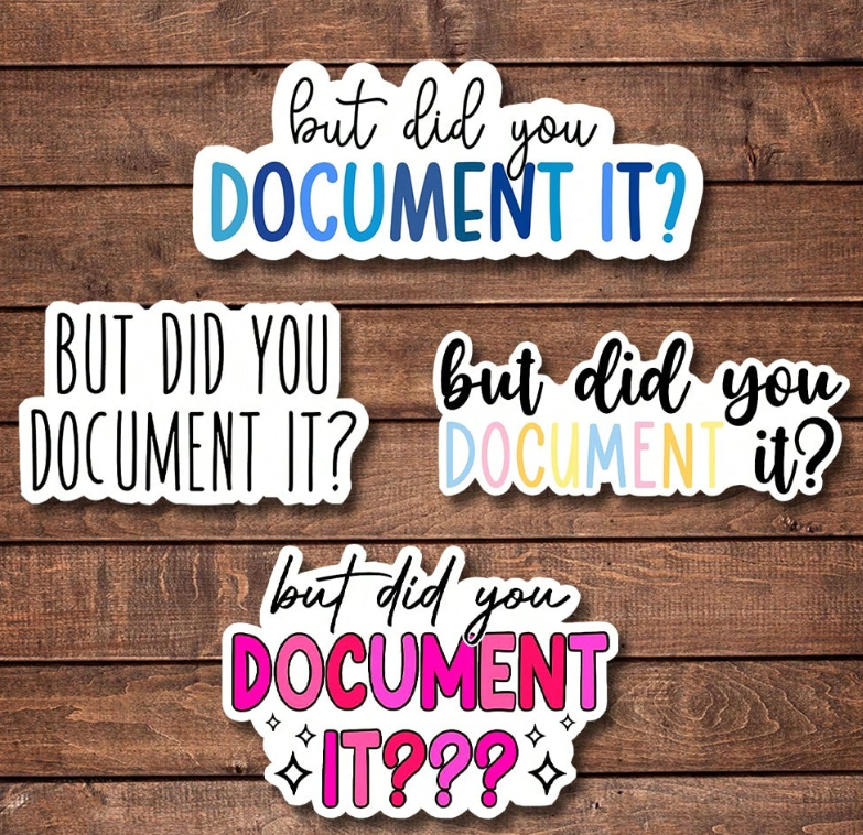 Document It Sticker Pack