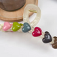 Colorful Hearts Claw Clip