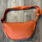 Rust Nylon Crossbody Bag