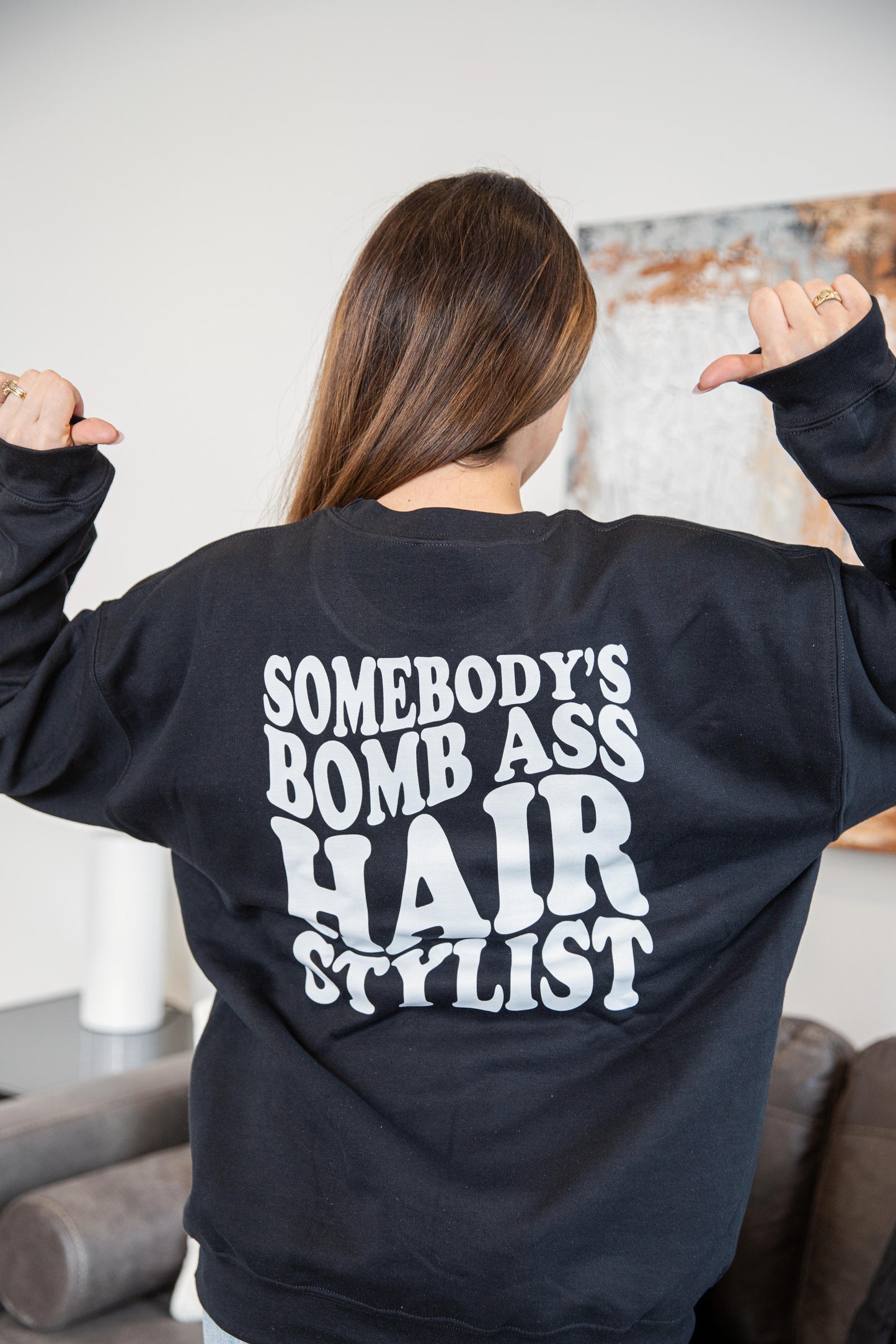Bomb Hairstylist Crewneck